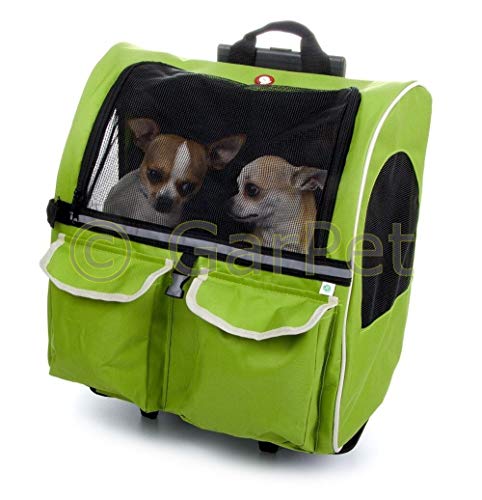 JK Hunde Katzen Trolley Rucksack Transporttasche Transport Tasche Box Transportbox von JK