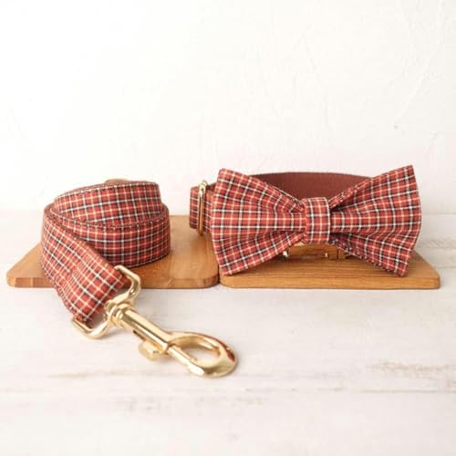 Einzigartiges Hundehalsband, praktisch zum Spazierengehen mit der Hundeleine, Zubehör für kleine, mittelgroße und große Hunde, Größe 5 – Halsband mit Fliege, XS von JKDSAO
