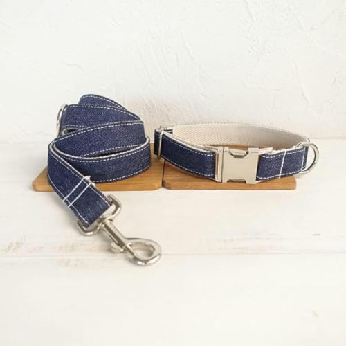 Halsband weiß Hundehalsband und Leine 5 Größen,Hundehalsband,M-Hundehalsband Leine Set-xs Halsband weiß Hundehalsband und Leine 5 Größen,Hundehalsband,M-Hundehalsband Leine Set-xs von JKDSAO