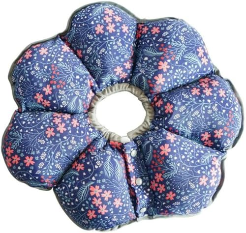 Hundehalsband, weich, Sonnenblumen-Kopfbedeckung, Schutzhalsband, Badehalsband, Dunkelblau, L Hundehalsband, weich, Sonnenblumen-Kopfbedeckung, Schutzhalsband, Badehalsband, Dunkelblau, L von JKDSAO