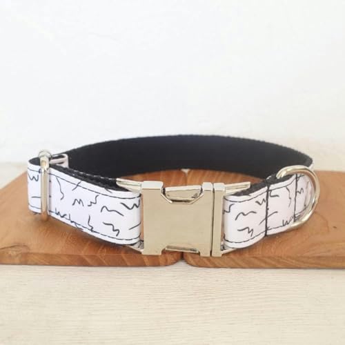 Hundehalsband für Haustiere, Hundezubehör, Heimtierbedarf für kleine, mittelgroße und große Hunde, 5 Größen-Hundehalsband-XL Hundehalsband für Haustiere, Hundezubehör, Heimtierbedarf für kleine, mittelgroße und große Hunde, 5 Größen-Hundehalsband-XL von JKDSAO