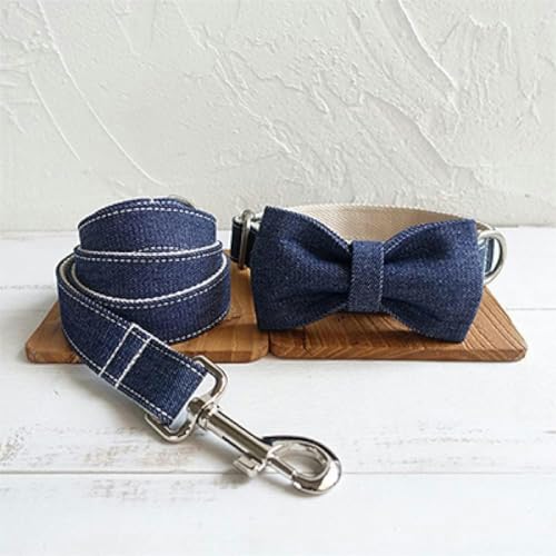 Hundehalsband mit Fliege, Streifen, für Welpen und Haustiere, 5 Größen, Hundeleine, Fliege, Halsband, Leine, XS Hundehalsband mit Fliege, Streifen, für Welpen und Haustiere, 5 Größen, Hundeleine, Fliege, Halsband, Leine, XS von JKDSAO