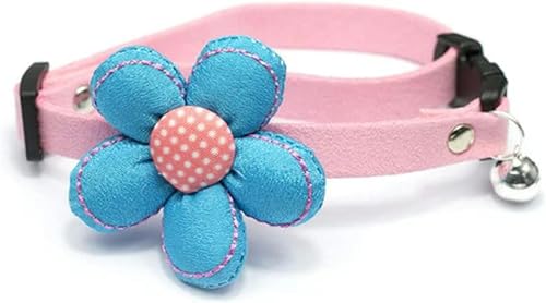 Katzenhalsband mit Fliege und Glöckchen, Schleife, Halsband, Krawatte, für Welpen, Kätzchen, Hunde, Katzen, Haustier-Schmuck, Accessoire, Rosa, S Katzenhalsband mit Fliege und Glöckchen, Schleife, Halsband, Krawatte, für Welpen, Kätzchen, Hunde, Katzen, Haustier-Schmuck, Accessoire, Rosa, S von JKDSAO