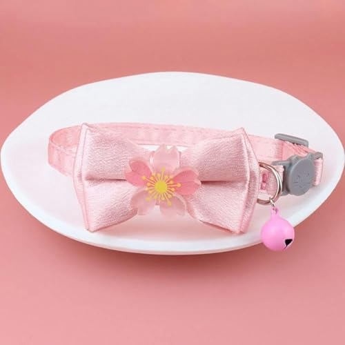 Leuchtende Haustierhalsbänder mit Glöckchen, die nachts leuchten, für Hunde und Katzen, Halskette mit Licht, leuchtendes Hals-Accessoire-1 von JKDSAO