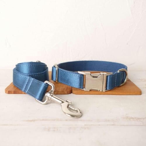 Personalisiertes Hundehalsband mit Leine, verstellbar, Namensschild, 5 Größen, Hundehalsband, Leine, Set, S-Hundehalsband, Leine, Set-XL Personalisiertes Hundehalsband mit Leine, verstellbar, Namensschild, 5 Größen, Hundehalsband, Leine, Set, S-Hundehalsband, Leine, Set-XL von JKDSAO