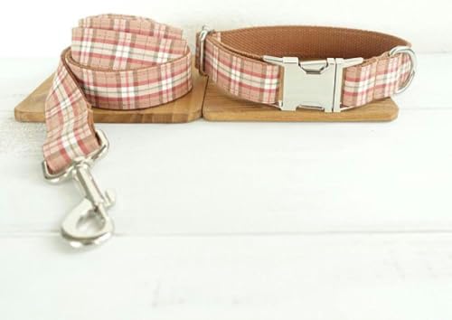 Robuste, weiche Hundehalsbänder aus Baumwolle und Nylon, 5 Größen, Halsband, Hundehalsband mit Fliege, L-Set aus Hundehalsband und Leine-L Robuste, weiche Hundehalsbänder aus Baumwolle und Nylon, 5 Größen, Halsband, Hundehalsband mit Fliege, L-Set aus Hundehalsband und Leine-L von JKDSAO