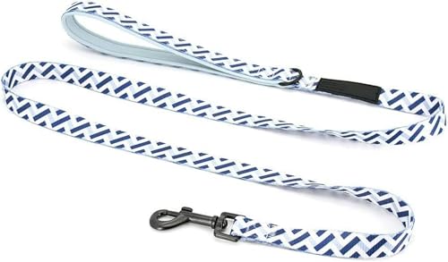 Verstellbares Hundehalsband, weich, süß, kreativ, farbig, gewelltes Muster, Leine, Geschirr, Kotbeutelspender-Leine-S Verstellbares Hundehalsband, weich, süß, kreativ, farbig, gewelltes Muster, Leine, Geschirr, Kotbeutelspender-Leine-S von JKDSAO