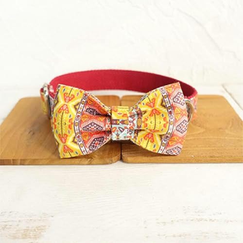 handgemachtes weiches Hundehalsband mit Fliege, Hundehalsband, Leine, 5 Größen, Hundehalsband, S-Hundehalsband Fliege-S handgemachtes weiches Hundehalsband mit Fliege, Hundehalsband, Leine, 5 Größen, Hundehalsband, S-Hundehalsband Fliege-S von JKDSAO