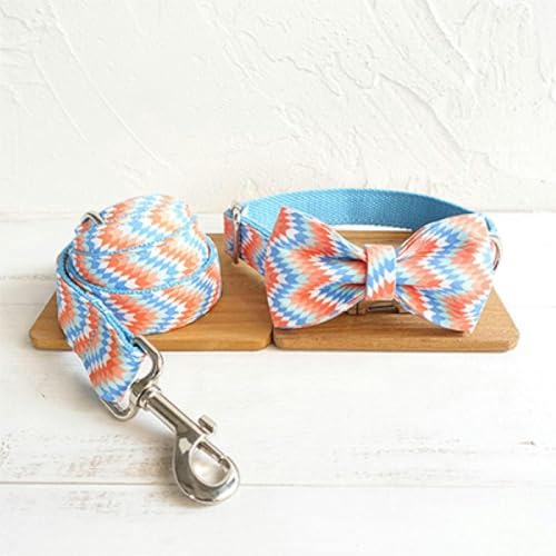 personalisiertes Halsband, verstellbare Hundehalsbänder, Leine mit Fliege, 5 Größen, Hundehalsband, S-Fliege-Halsband-Leine-S personalisiertes Halsband, verstellbare Hundehalsbänder, Leine mit Fliege, 5 Größen, Hundehalsband, S-Fliege-Halsband-Leine-S von JKDSAO