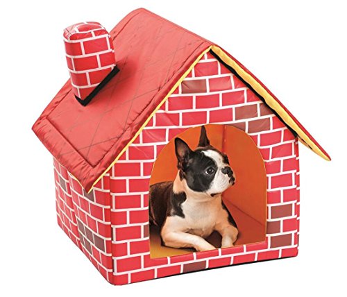 Tragbar Brick Pet Dog House warmen und gemütlichen Katzenbett von JKLYZXS