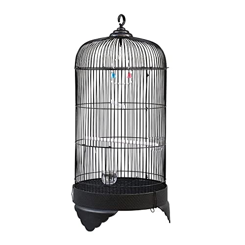 JKSVTF Massiver Vogelkäfig Metallkuppel Papageienkäfig Groß Starling Käfig Pfingstrose Tigerhaut Xuanfeng Vogelkäfig Villa für Lovebirds Finken Papageienkäfig Vogelkäfig von JKSVTF