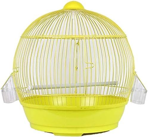 JKSVTF Professioneller Vogelkäfig, Haustierbedarf, Vogelträger, Gartendekoration, Papageienkäfige für große Vögel und bunte Vogelkäfige, kreativer runder Papageienkäfig, Taubenperlenvogel von JKSVTF