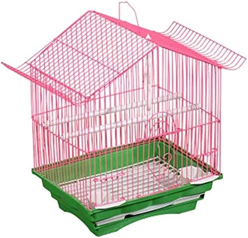 JKSVTF Professioneller Vogelkäfig, Haustierbedarf, Vogelträger, Gartendekoration, Vogel, Reisekäfig, Rosa, kleiner Vogelkäfig, Outdoor-Eisen-Dekoration, Papageienkäfig, Taube, Perle, Vogel JKSVTF Professioneller Vogelkäfig, Haustierbedarf, Vogelträger, Gartendekoration, Vogel, Reisekäfig, Rosa, kleiner Vogelkäfig, Outdoor-Eisen-Dekoration, Papageienkäfig, Taube, Perle, Vogel von JKSVTF