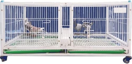 JKSVTF Professioneller Vogelkäfig Haustierbedarf Vogelträger Gartendekoration Papageienkäfige für große Vögel, Vogelkäfige im Freien, großer Eisentaubenkäfig, Vogelhaus für die Zuchtpaarung, dicker JKSVTF Professioneller Vogelkäfig Haustierbedarf Vogelträger Gartendekoration Papageienkäfige für große Vögel, Vogelkäfige im Freien, großer Eisentaubenkäfig, Vogelhaus für die Zuchtpaarung, dicker von JKSVTF