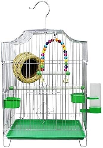 JKSVTF Professioneller Vogelkäfig Haustierbedarf Vogelträger Gartendekoration Vogelhäuser Kreative Haustierbedarf Outdoor Familie Vogelkäfig Kanarienvogel Perle Vogelkäfig Großer Vogelkäfig von JKSVTF