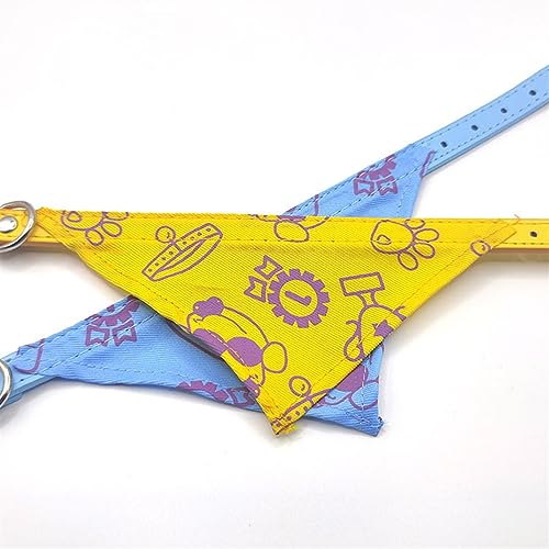 Haustier-Hunde-Lätzchen, Hunde-Bandana, 2 Stück, Segeltuch-Schal, dreieckige Lätzchen mit Metallschnalle, verstellbares Hunde-Bandana for kleine und mittelgroße Hunde(Randomly Two Haustier-Hunde-Lätzchen, Hunde-Bandana, 2 Stück, Segeltuch-Schal, dreieckige Lätzchen mit Metallschnalle, verstellbares Hunde-Bandana for kleine und mittelgroße Hunde(Randomly Two von JKUHA