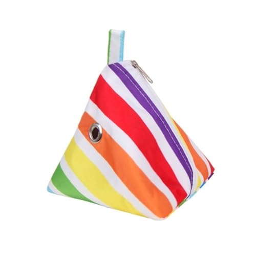 Saisonale tragbare Outdoor-Tasche, kleine Haustier-Tragetasche for Sugar Glider Fancy Ratte Meerschweinchenhamster (Farbe : Rainbow) von JKUHA