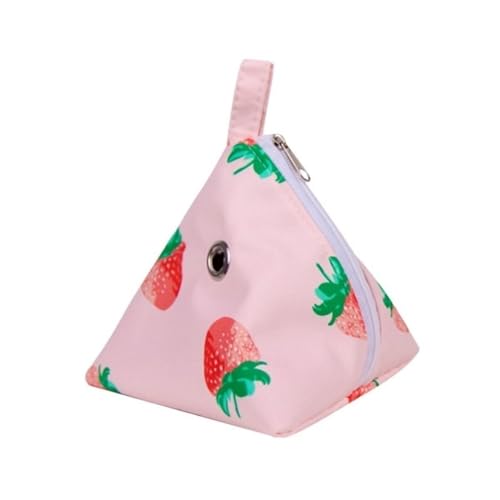 Saisonale tragbare Outdoor-Tasche, kleine Haustier-Tragetasche for Sugar Glider Fancy Ratte Meerschweinchenhamster (Farbe : Strawberry) von JKUHA