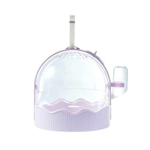 Tragbarer, atmungsaktiver Vogelkäfig for den Außenbereich, Zier-Tragekäfig for Vögel, for Spazierengehen, for Papageien, Kanarienvögel, Sittiche, Haustiere, Mäuse, Tauben(Purple) von JKUHA
