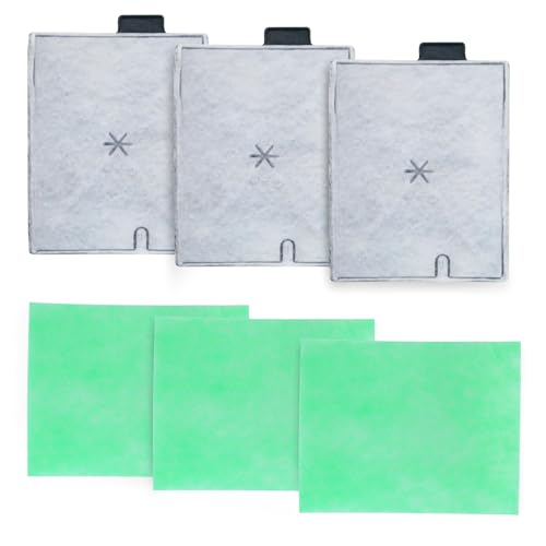 JLNGTHONG Kompatibel mit Interpet Interpet Kartuschenfilter CF2 - Dreimonatiges Service-Kit (3 x Filterkartusche, 3 x Algaway Pad) von JLNGTHONG