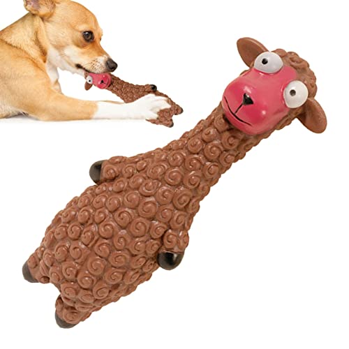 JMEDIC Kauspielzeug für Hunde | Hundespielzeug | Tierspielzeug Schaf für Beißring Kühe Ente Schallspielzeug für Schallplatten Interaktive Unterhaltung von JMEDIC