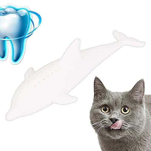 Katzenspielzeug für Katzen, Kätzchen, bissfest, in Fischform, Beißspielzeug gefüllt mit Katzen, unterhaltsames Spielzeug für Katzen, Kätzchen, Rossev von JMEDIC