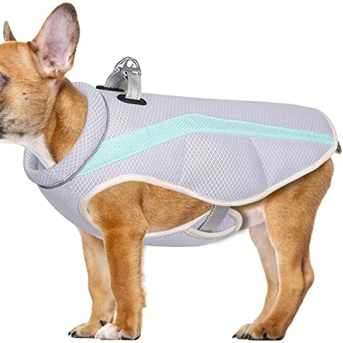 Kühlender Mantel für Hunde, Kühlmantel Weste, tragbare atmungsaktive Sommerjacke für Haustiere, Kühljacke für Hunde ohne Ärmel für Hunde von Jmedic von JMEDIC