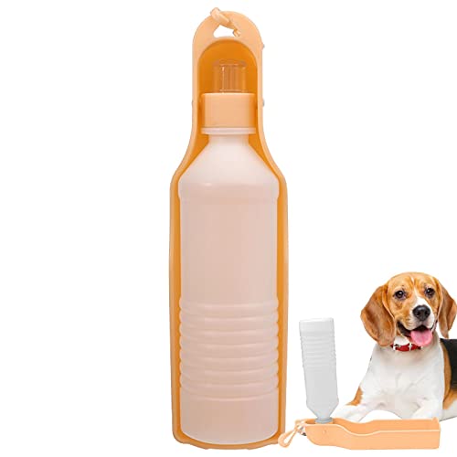 Tragbare Wasserflasche für Haustiere | Welpenwasserspender - Faltbare Outdoor Trinkschale für Haustiere, Reise-Wasserflasche für Hunde Jmedic von JMEDIC