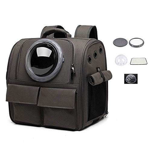 JMOZHCD Haustier-Raumkapsel-Haustier-Rucksack, Katze, Hund, Welpe, Reisen, Wandern, Camping, Haustier-Rucksack, Raumkapsel-Design () von JMOZHCD
