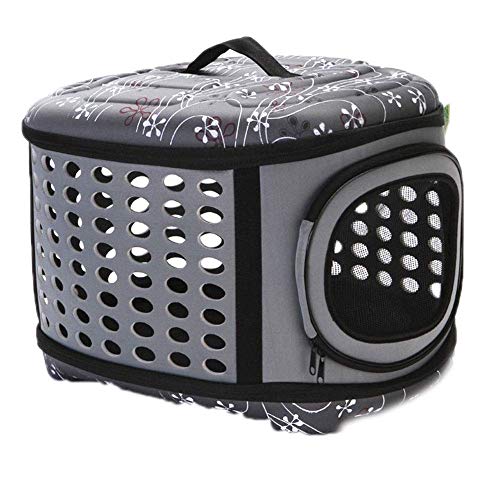 JMOZHCD Pet Space Capsule Haustier-Versandbox, Fester Einband, faltbar, atmungsaktiv, Hand-Umhängetasche, Reise, Outdoor, tragbare Hundehütte () von JMOZHCD