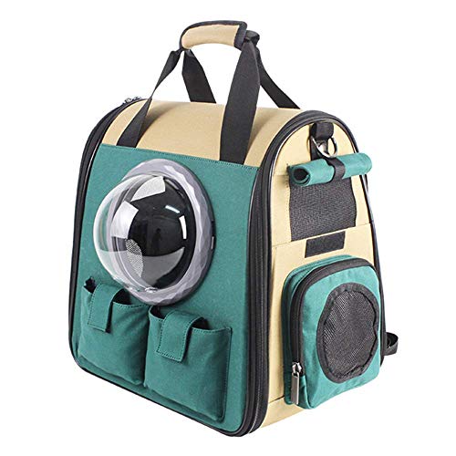 JMOZHCD Pet Space Capsule Tragbare Reisetasche für Haustiere, Design, weiche Seitenhandtasche für Katzen und kleine Hunde, Haustierkatzen, die ausgehen () von JMOZHCD