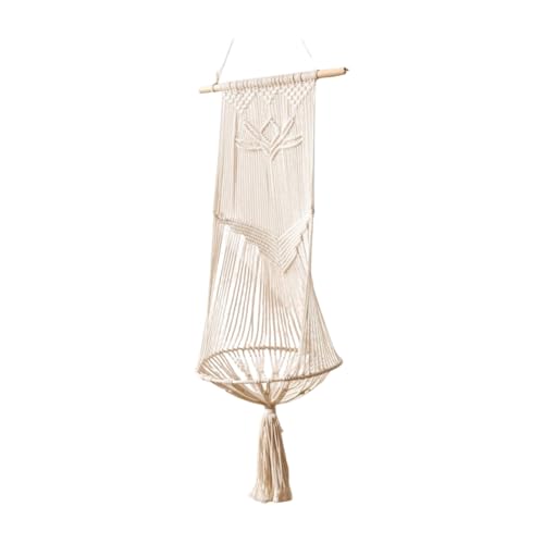 JNJOOD Jianyue Nordic Style Hand Geflochtene Baumwollseil Katze Form Tapisserie Wandbehang Home Decor, Wohnzimmer, Haustier Hängematte B JNJOOD Jianyue Nordic Style Hand Geflochtene Baumwollseil Katze Form Tapisserie Wandbehang Home Decor, Wohnzimmer, Haustier Hängematte B von JNJOOD