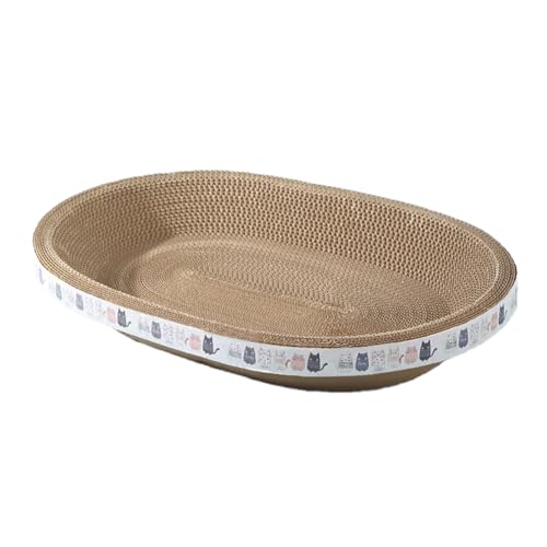 JNJOOD Rundes Katzenkratzbett - Nest Aus Wellpappe zum Krallenwetzen und Entspannen, Unverzichtbares Katzenzubehör S JNJOOD Rundes Katzenkratzbett - Nest Aus Wellpappe zum Krallenwetzen und Entspannen, Unverzichtbares Katzenzubehör S von JNJOOD