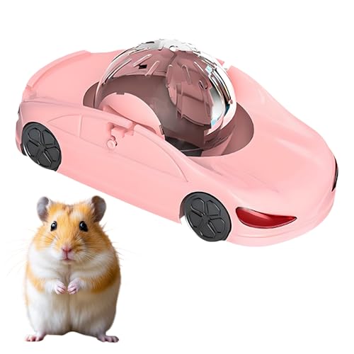 JOAASU Hamster-Auto-Ball, Hamster-Laufball, Auto, 29,5 x 16,5 x 12 cm, kleines Haustier-Laufspielzeug, Hamsterrad, Sport, Laufball, Hamsterspielzeug, lustiger kleiner Haustier, transparenter Ball JOAASU Hamster-Auto-Ball, Hamster-Laufball, Auto, 29,5 x 16,5 x 12 cm, kleines Haustier-Laufspielzeug, Hamsterrad, Sport, Laufball, Hamsterspielzeug, lustiger kleiner Haustier, transparenter Ball von JOAASU