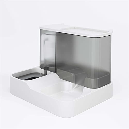 Wassernapfspender for Hunde, Futterspender for Haustierartikel, automatischer Futterspender for Katzen, Wasserspender, Futterzubehör for Haustiere, praktisch, große Kapazität, transparente Farbe / 102 von JOEBO