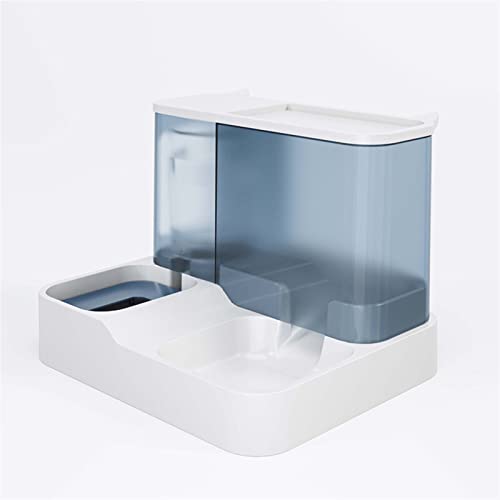 Wassernapfspender for Hunde, Futterspender for Haustierartikel, automatischer Futterspender for Katzen, Wasserspender, Futterzubehör for Haustiere, praktisch, große Kapazität, transparente Farbe / 102 von JOEBO