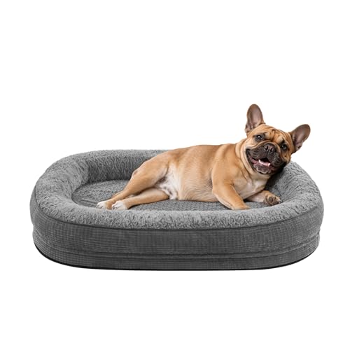 JOEJOY Orthopädisches Hundebett, Couch für große Haustiere, mit Eierschaum-Unterstützung, vierseitige Nackenrolle JOEJOY Orthopädisches Hundebett, Couch für große Haustiere, mit Eierschaum-Unterstützung, vierseitige Nackenrolle von JOEJOY