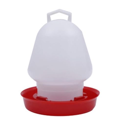 JOERBABU Automatische Kükenbewässerung, hängend, Hühner-Wasser-Futterstation, Geflügeltränke, 1,5 l, 3 l, 8 l, Bewässerungszubehör von JOERBABU