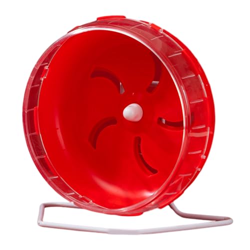 JOERBABU Hamsterrad, Käfigspielzeug, Laufrad für Kleintiere, verspieltes Übungsrad, Haustier-Lebensraum, Dekoration für Igel, Chinchillas JOERBABU Hamsterrad, Käfigspielzeug, Laufrad für Kleintiere, verspieltes Übungsrad, Haustier-Lebensraum, Dekoration für Igel, Chinchillas von JOERBABU