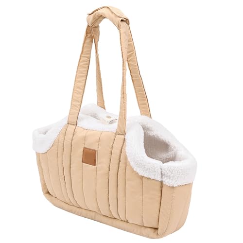 JOERBABU Haustier-Handtasche, Katzentragetasche, weich, große Kapazität, mit Riemen, atmungsaktiv, Haustier-Tragetasche, Sightseeing-Tasche JOERBABU Haustier-Handtasche, Katzentragetasche, weich, große Kapazität, mit Riemen, atmungsaktiv, Haustier-Tragetasche, Sightseeing-Tasche von JOERBABU