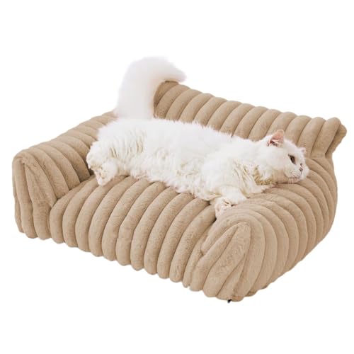 JOERBABU Haustierbett mit luxuriösem Kissen, weiches Sofa, schöne Kuschelliege, Bett, Hundesofa, luxuriöses Kissennest JOERBABU Haustierbett mit luxuriösem Kissen, weiches Sofa, schöne Kuschelliege, Bett, Hundesofa, luxuriöses Kissennest von JOERBABU