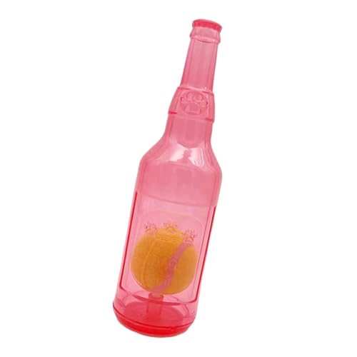 JOERBABU Pet Chew Toy Teething Toy Wine Bottle Toy with Tennis Molar Pet Chew for Tething Toy Reward Molar Toy for Puppy JOERBABU Pet Chew Toy Teething Toy Wine Bottle Toy with Tennis Molar Pet Chew for Tething Toy Reward Molar Toy for Puppy von JOERBABU