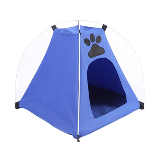 JOERBABU Praktisches Hunde Schlafzelt Ruhehaus Zelt mit Kissen Waschbar Hund Campingzelt Katzen Relaxzelt für heißes Wetter JOERBABU Praktisches Hunde Schlafzelt Ruhehaus Zelt mit Kissen Waschbar Hund Campingzelt Katzen Relaxzelt für heißes Wetter von JOERBABU