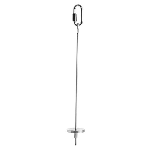 JOERBABU Vogelfutterhalter für Papageien, Obst, Gemüse, zum Aufhängen, Futterspieß, Spielzeug, Edelstahl, Fütterungswerkzeug, hält Käfig 20,3 cm 12,7 cm von JOERBABU