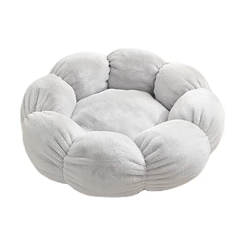 JOERBABU Weiches rundes Plüsch-Haustierbett oder kleine Hunde für Katzenbett, selbstwärmend, Herbst, Winter, Innenbereich, Schlafunterseite JOERBABU Weiches rundes Plüsch-Haustierbett oder kleine Hunde für Katzenbett, selbstwärmend, Herbst, Winter, Innenbereich, Schlafunterseite von JOERBABU