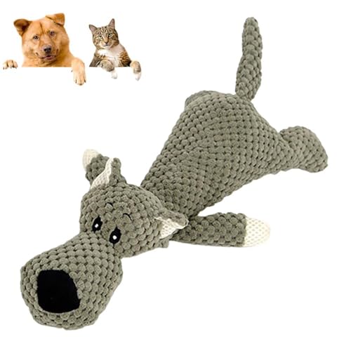 JOHNBOLIN 2025 New Unzerstörbares hundespielzeug, Hundespielzeug Unzerstörbar, Kauspielzeug Hund, Hundespielzeug, Dog Toys for Aggressive Chewers (Wölfe) von JOHNBOLIN