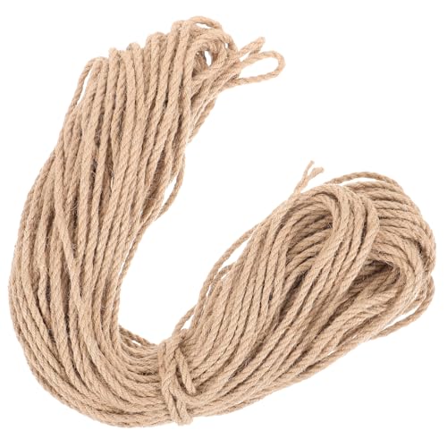 1 Rolle Sisal Katzenkratzseil DIY Kratzbaumseil aus Stabilem Sisal Vielseitig Einsetzbar für Katzenmöbel Möbel und Pflanzenschutz zu Verarbeiten Basteln und Reparieren 1 Rolle Sisal Katzenkratzseil DIY Kratzbaumseil aus Stabilem Sisal Vielseitig Einsetzbar für Katzenmöbel Möbel und Pflanzenschutz zu Verarbeiten Basteln und Reparieren von JOINPAYA