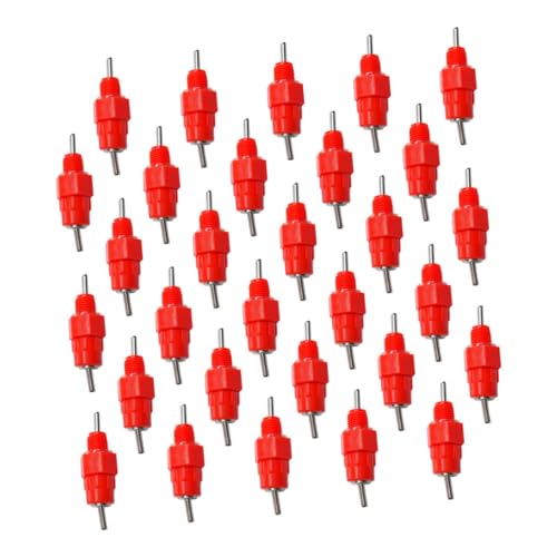 30 Stück Automatische Wasserspender für Geflügel Praktische Hühnertränke mit Nippel für Küken und Andere Vögel zu Installieren für Landwirtschaft und Hobbyhaltung 30 Stück Automatische Wasserspender für Geflügel Praktische Hühnertränke mit Nippel für Küken und Andere Vögel zu Installieren für Landwirtschaft und Hobbyhaltung von JOINPAYA