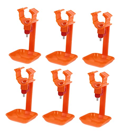 6 Stück Geflügeltränke für Küken und Vögel Effektiver Wasserspender für Tauben Wachteln und Einfache Installation für Anfänger Geflügelzucht 6 Stück Geflügeltränke für Küken und Vögel Effektiver Wasserspender für Tauben Wachteln und Einfache Installation für Anfänger Geflügelzucht von JOINPAYA