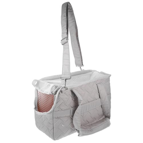 Haustierbeutel für Kleine und Katzen Atmungsaktive Tragetasche aus Robustem Material für Wanderungen und Reisen und Tragbar mit Schultergurt von JOINPAYA